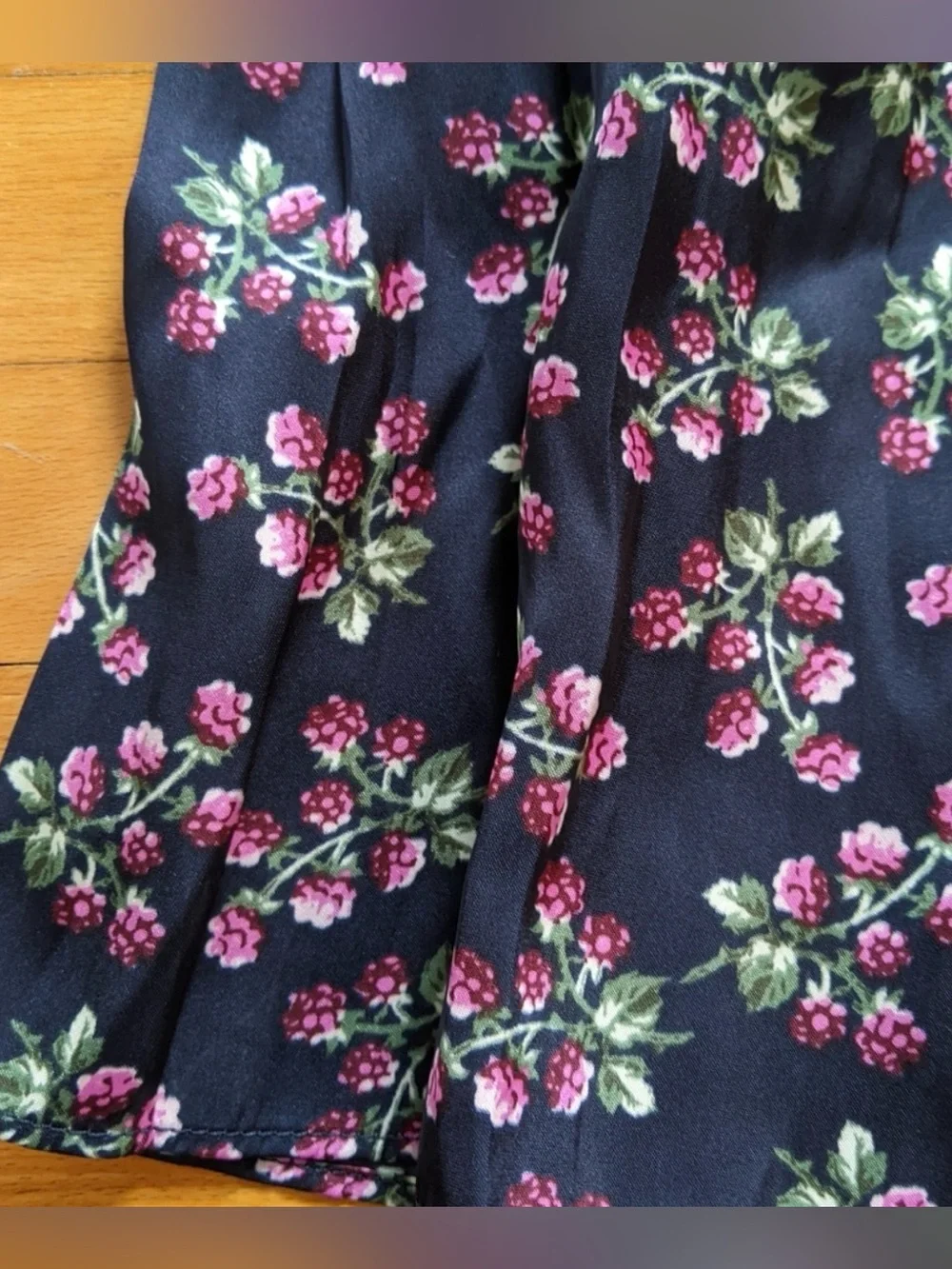 J. Crew 2pc Set Skirt Tank Camisole Featherweight Satin Twilight Berry Smocked L